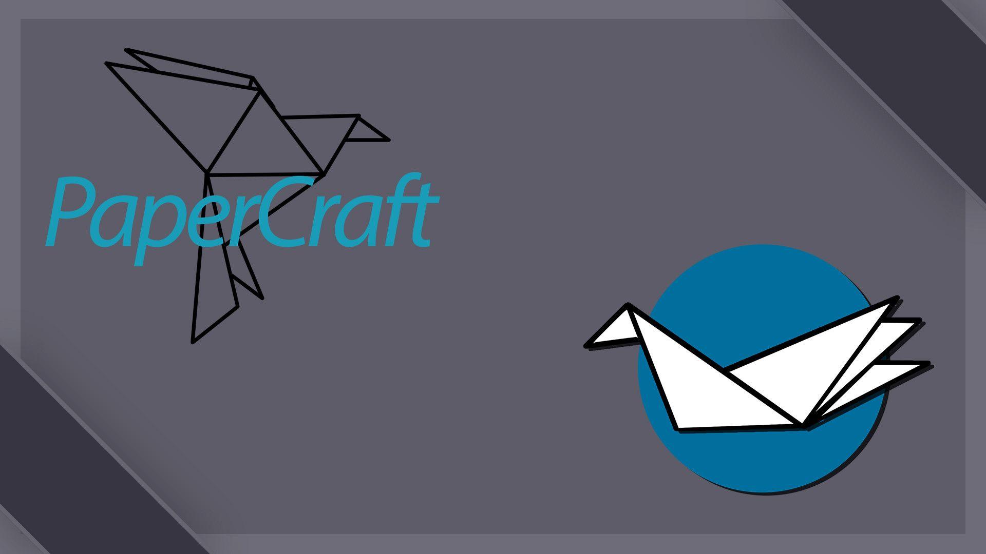 Papercraft Logo LogoDix