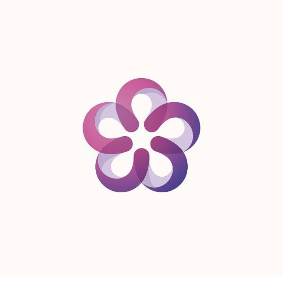 Lilac Flower Logo
