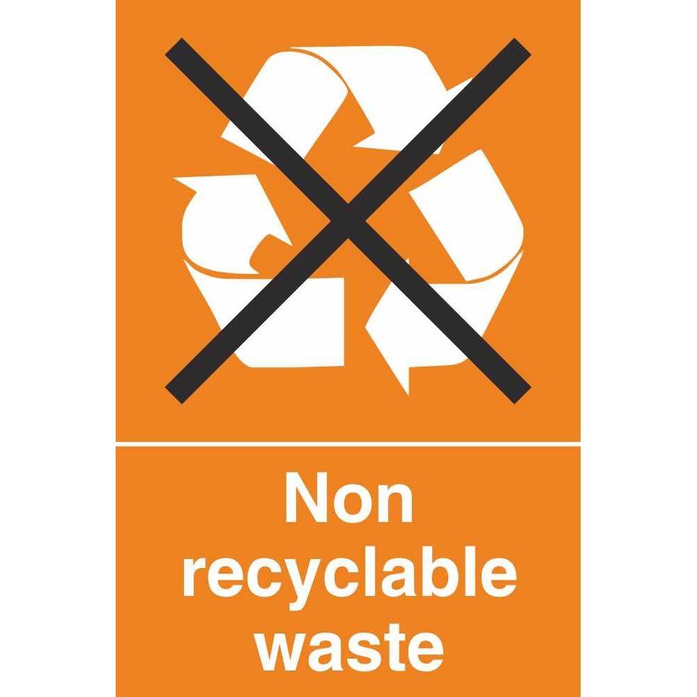 NonRecyclable Logo LogoDix
