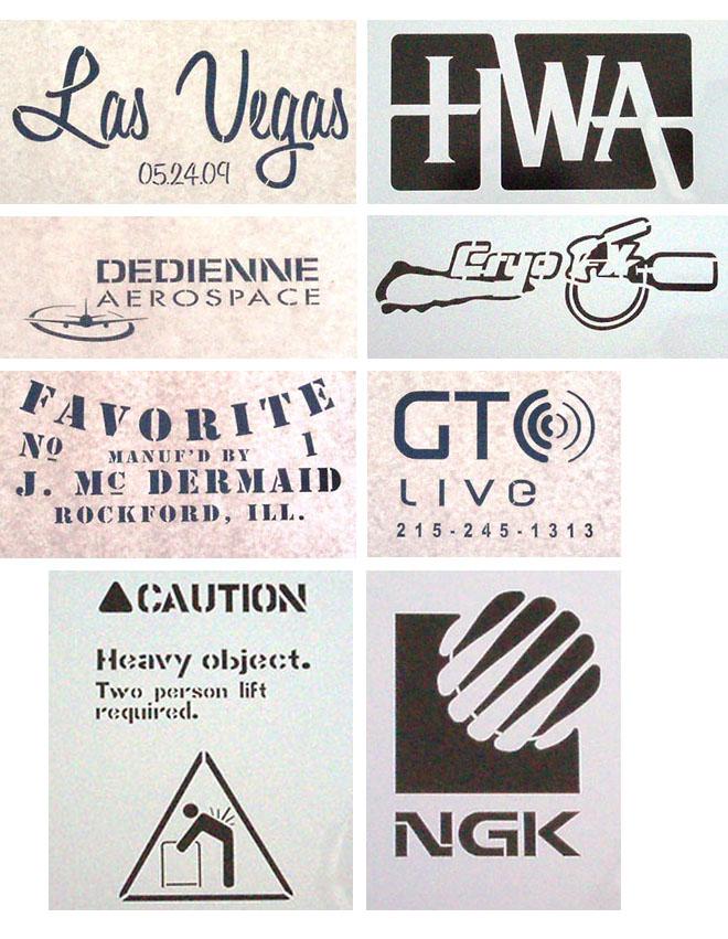 Stencil Logo LogoDix