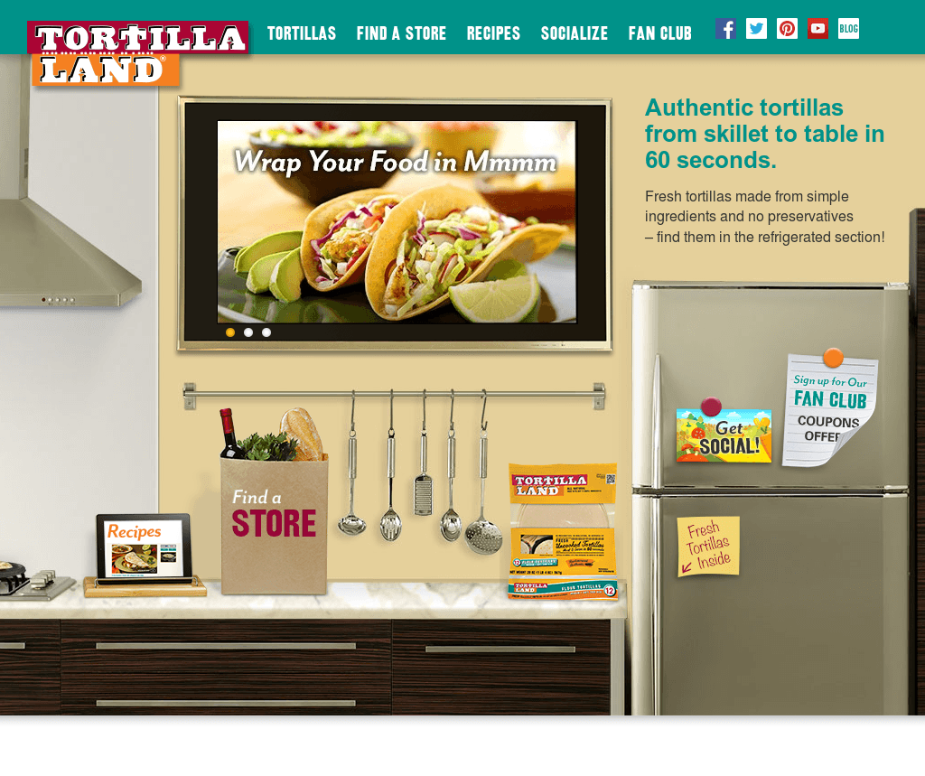 TortillaLand Logo LogoDix