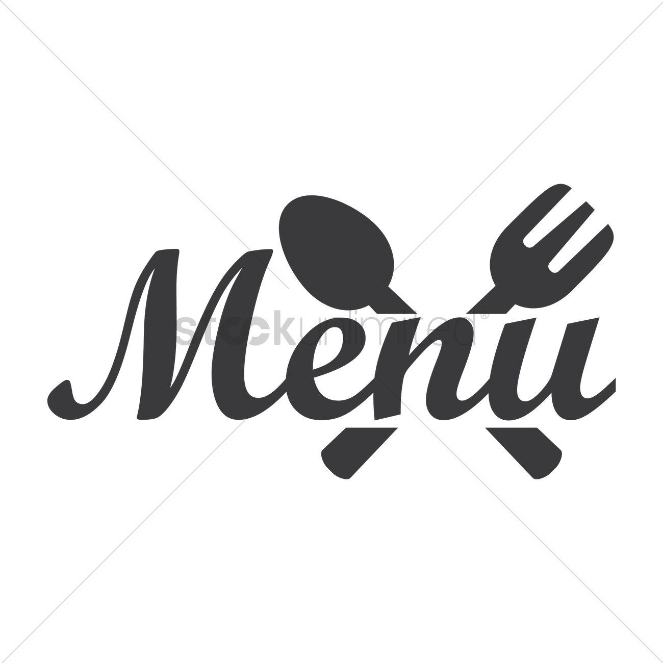 Menu Logo Design
