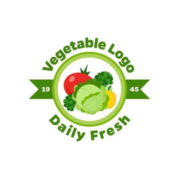 Vegetable Logo LogoDix