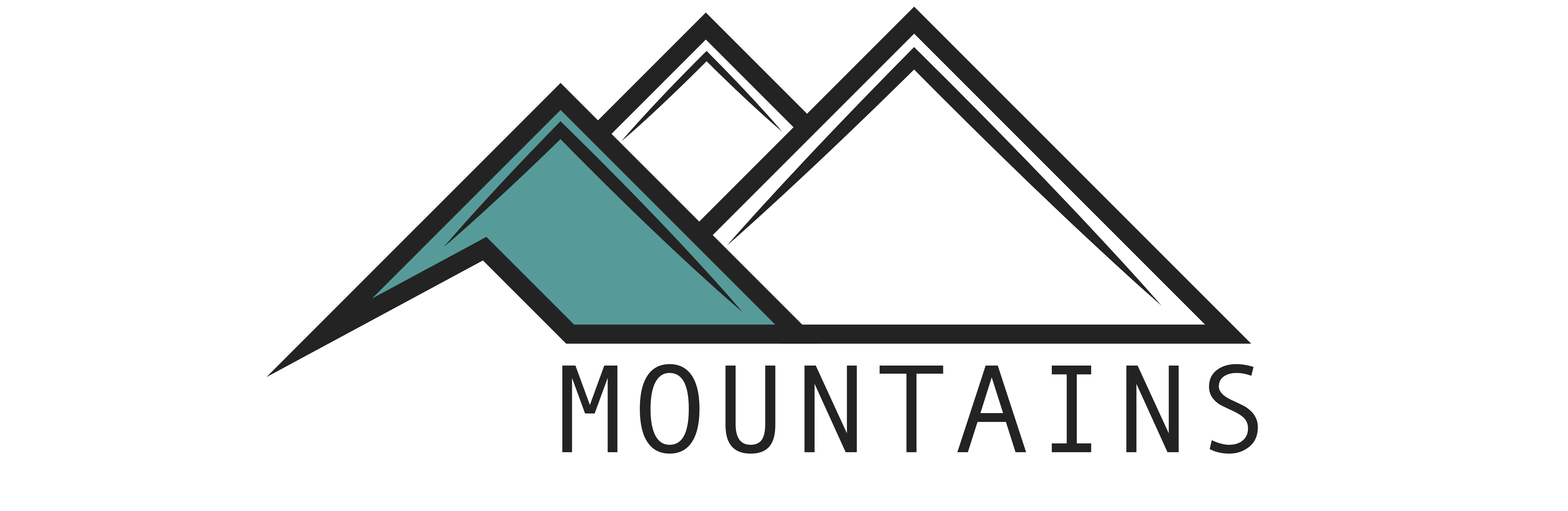 Mountains Logo LogoDix