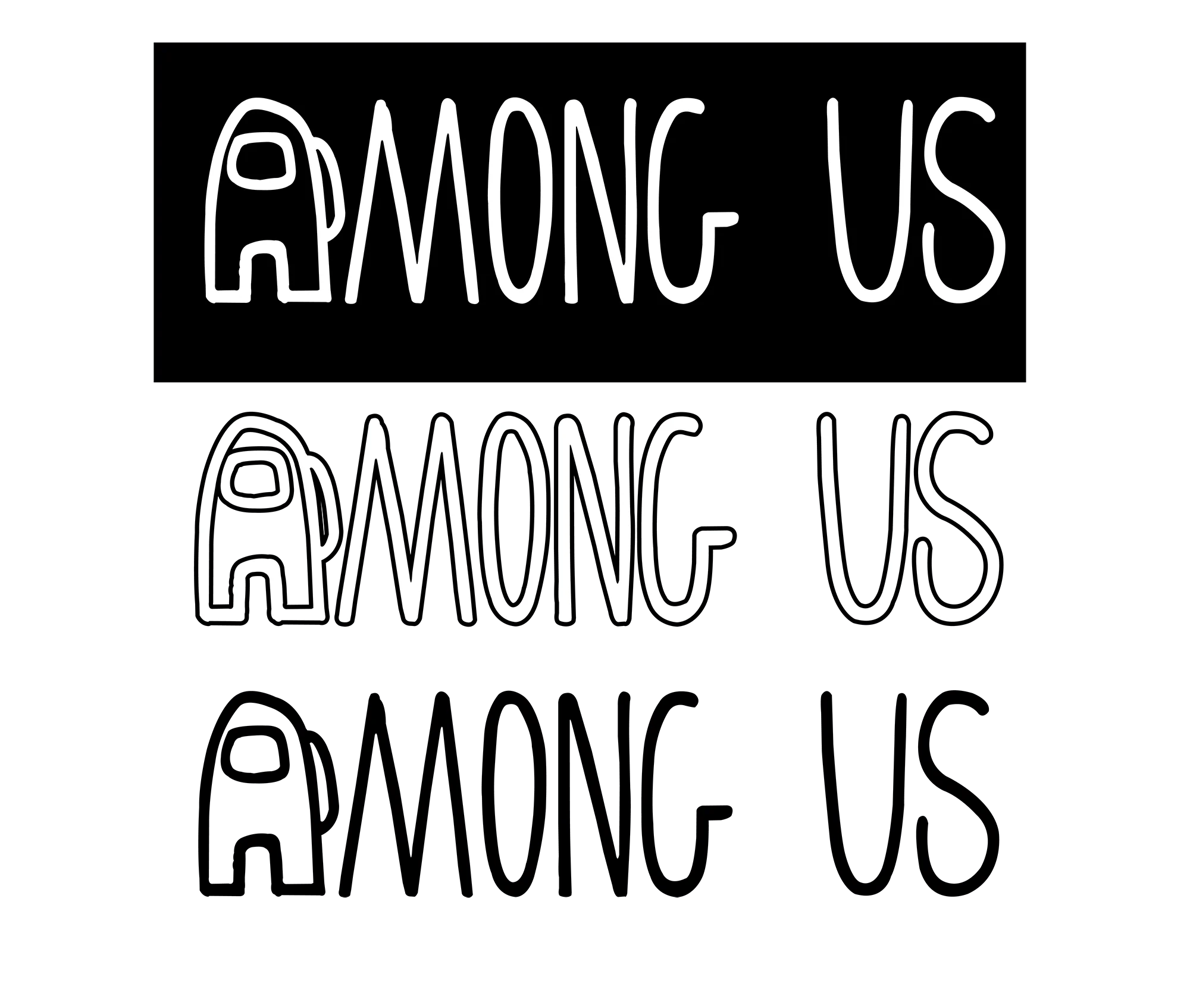 Among Us Logo