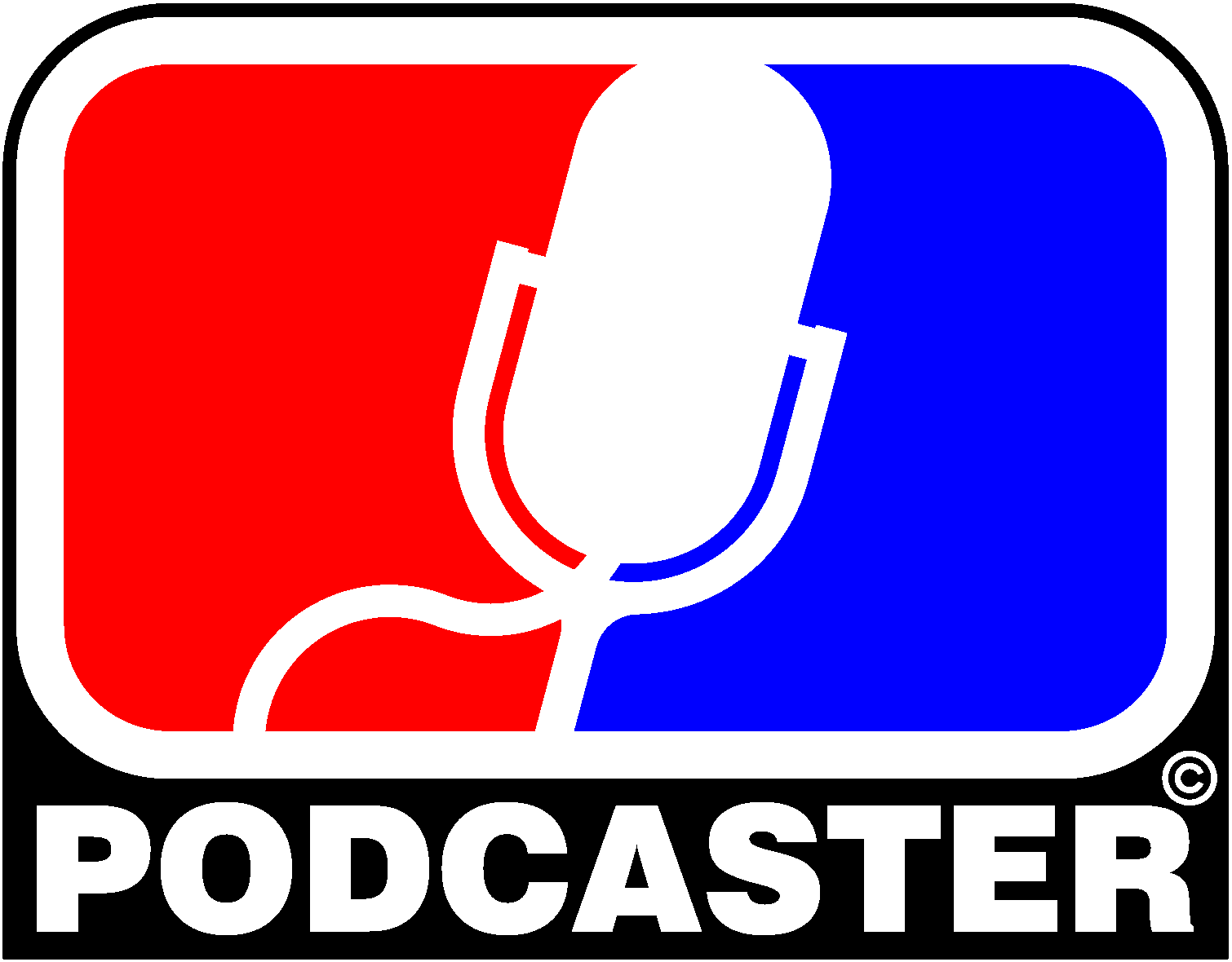 Red and Blue Logo LogoDix