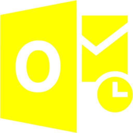 Yellow Outlook Logo LogoDix
