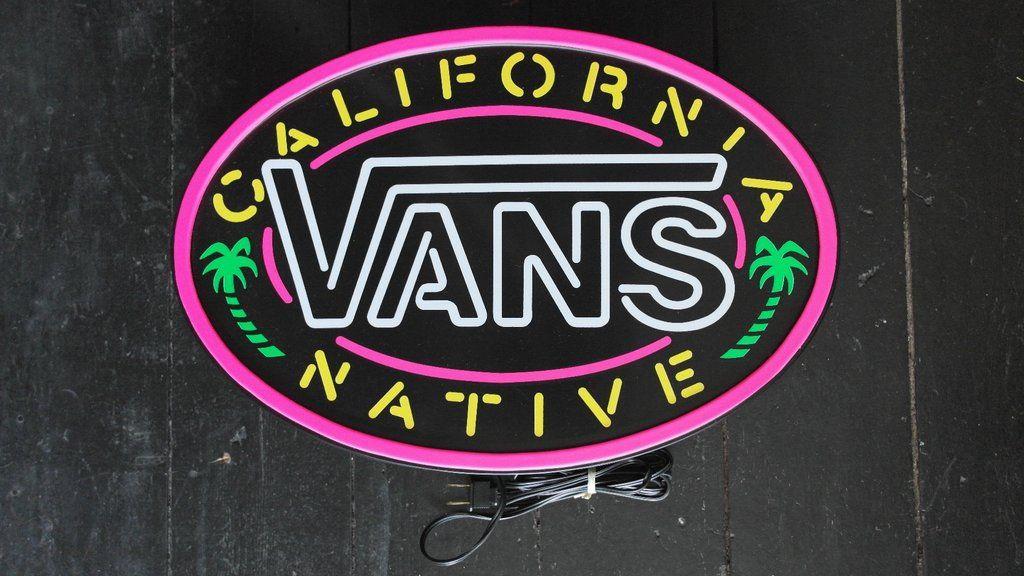 Cool Neon Vans Logo LogoDix