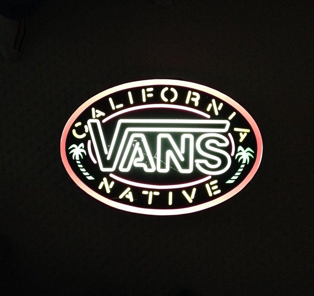 Cool Neon Vans Logo LogoDix
