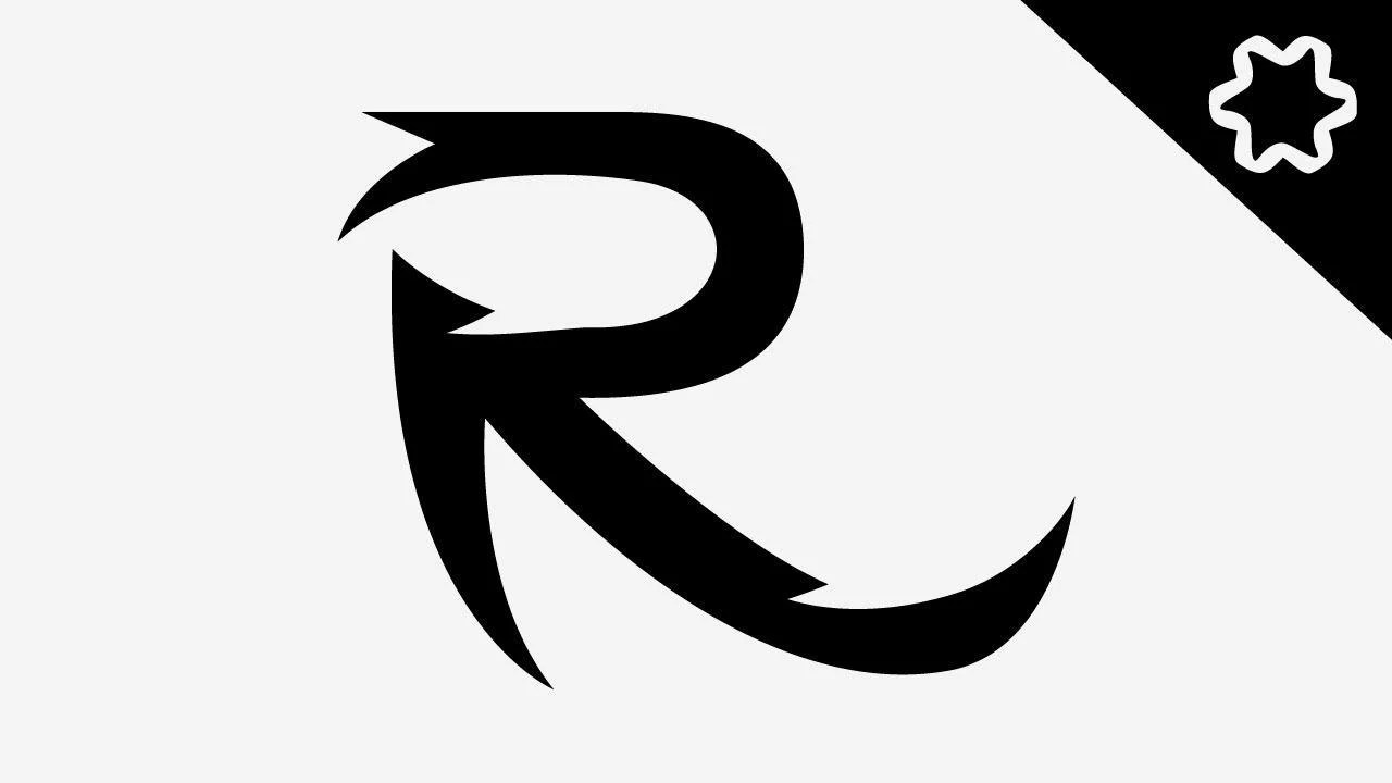 Cool R Logo LogoDix