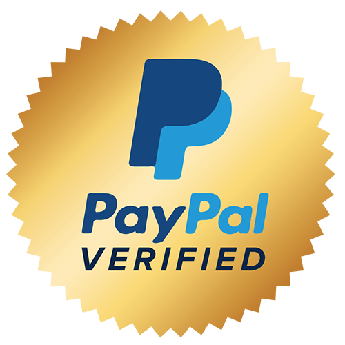 We Accept PayPal Verified Logo