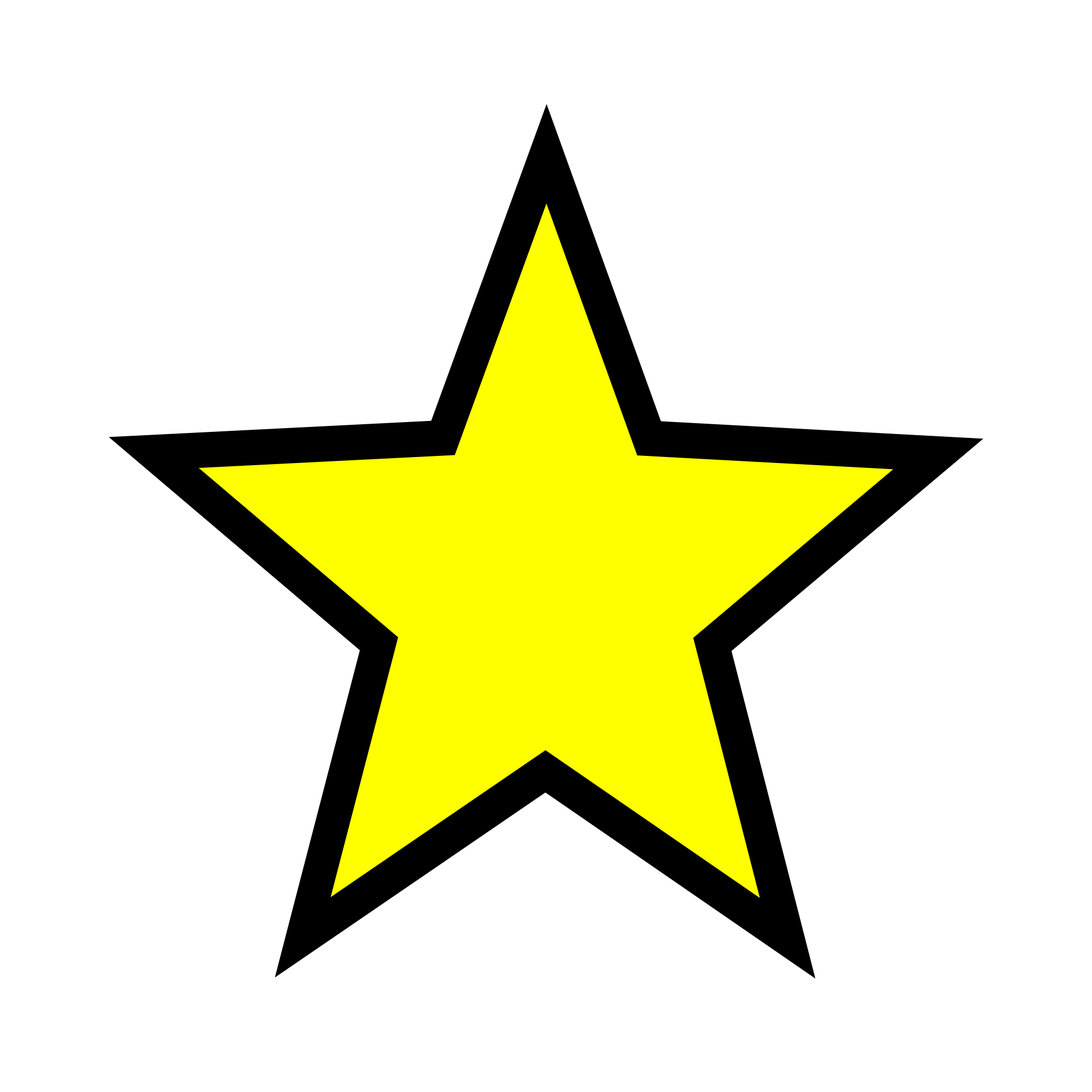 Yellow Star Circle Logo LogoDix