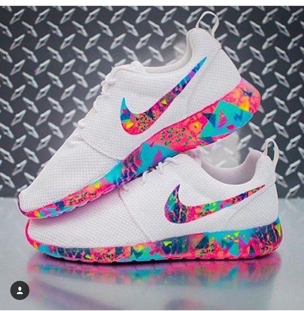 Colorful Nike Swoosh Logo LogoDix