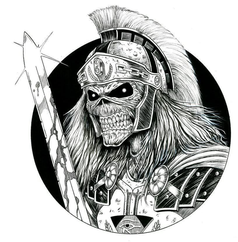 Eddie Iron Maiden Logo LogoDix