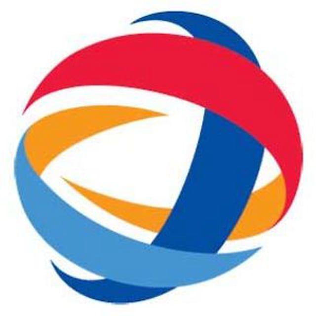 Red Ball with X Logo