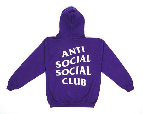 Purple Anti Social Social Club Logo LogoDix