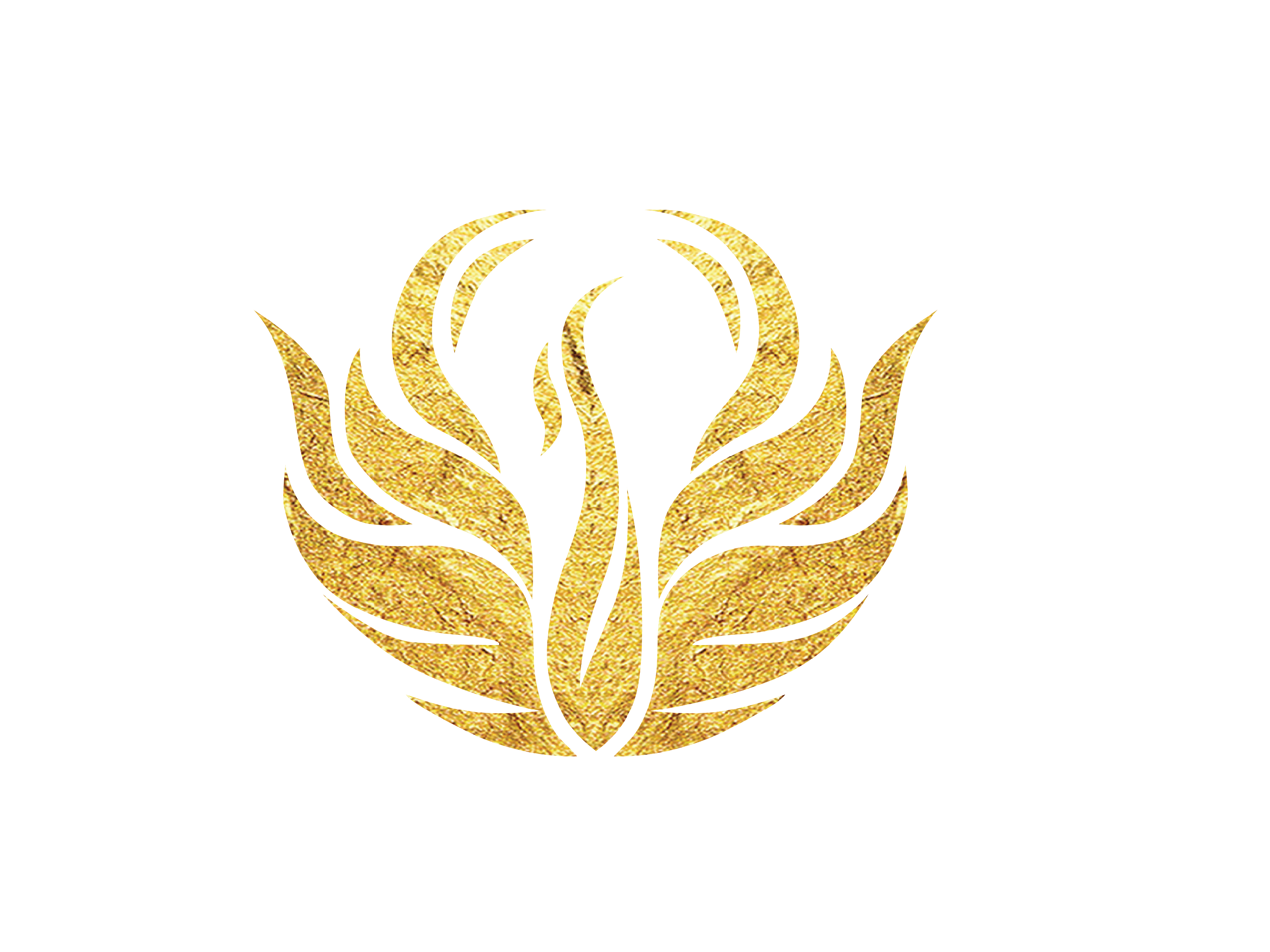 Gold Phoenix Logo LogoDix