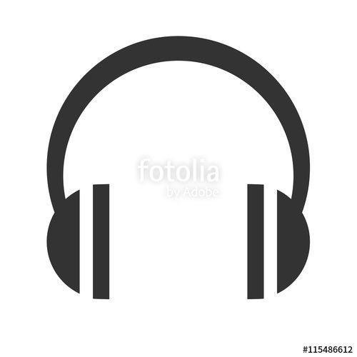 Blue Cat with Headphones Logo LogoDix