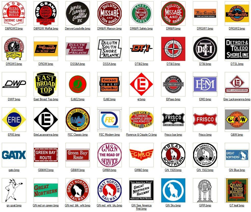 Railroad Company Logo LogoDix