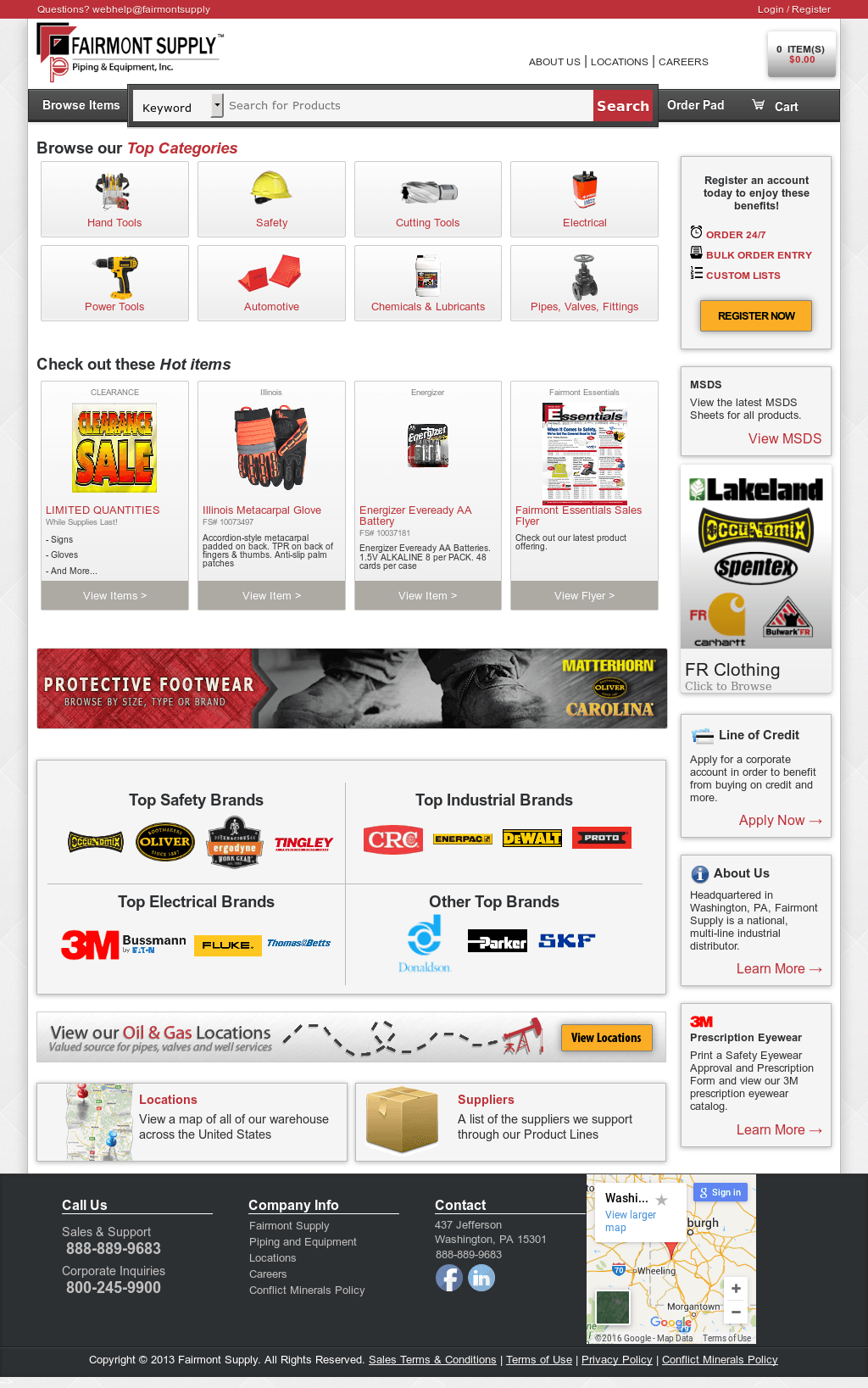 Fairmont Supply Logo LogoDix