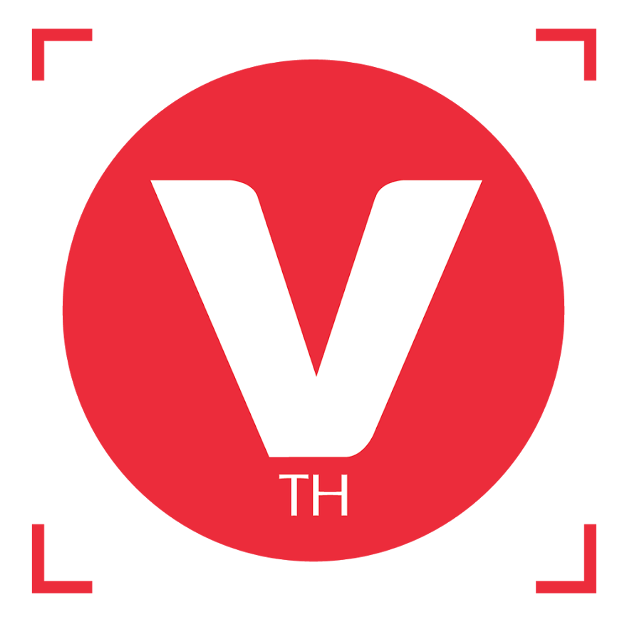 Red V Logo LogoDix