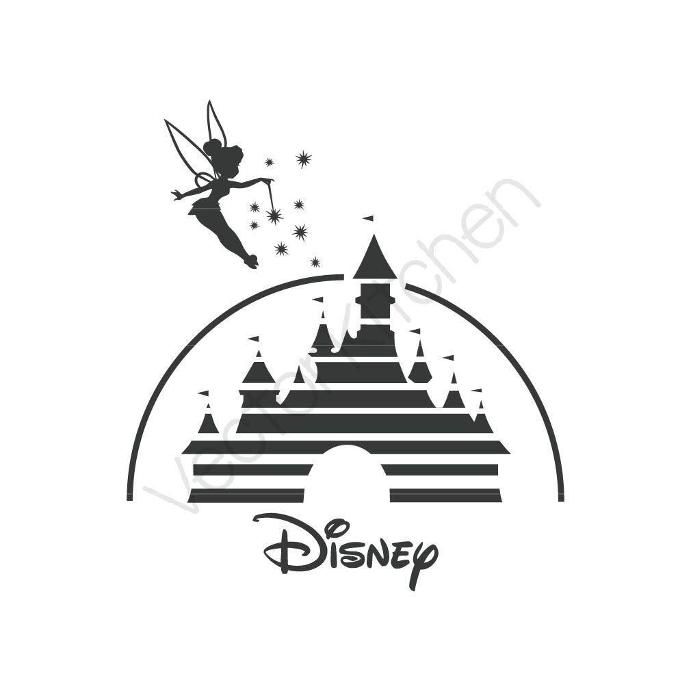Tinkerbell Disney Castle Logo LogoDix