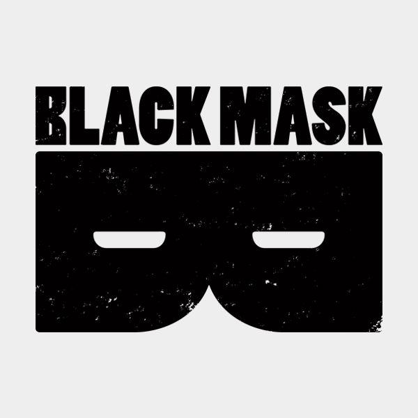 Black Mask Logo LogoDix