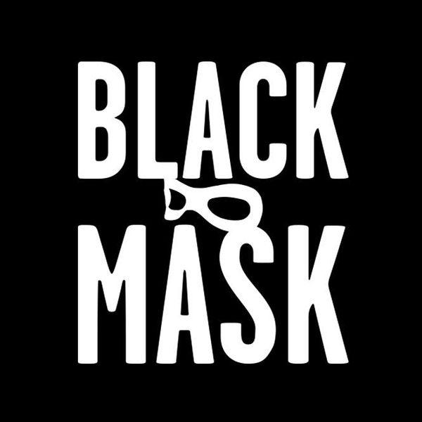 Black Mask Logo LogoDix