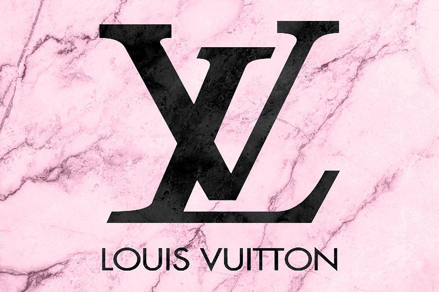 Pink Louis Vuitton Logo LogoDix