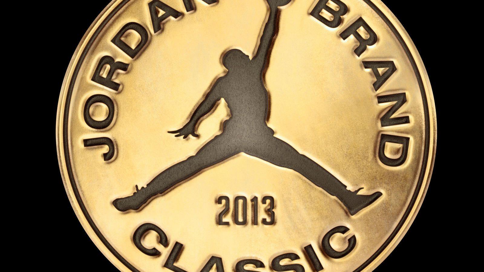 Gold Jordan Logo LogoDix