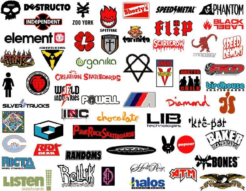 Skateboard Company Logo LogoDix