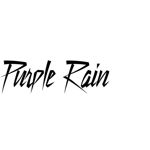 Purple Rain Logo LogoDix