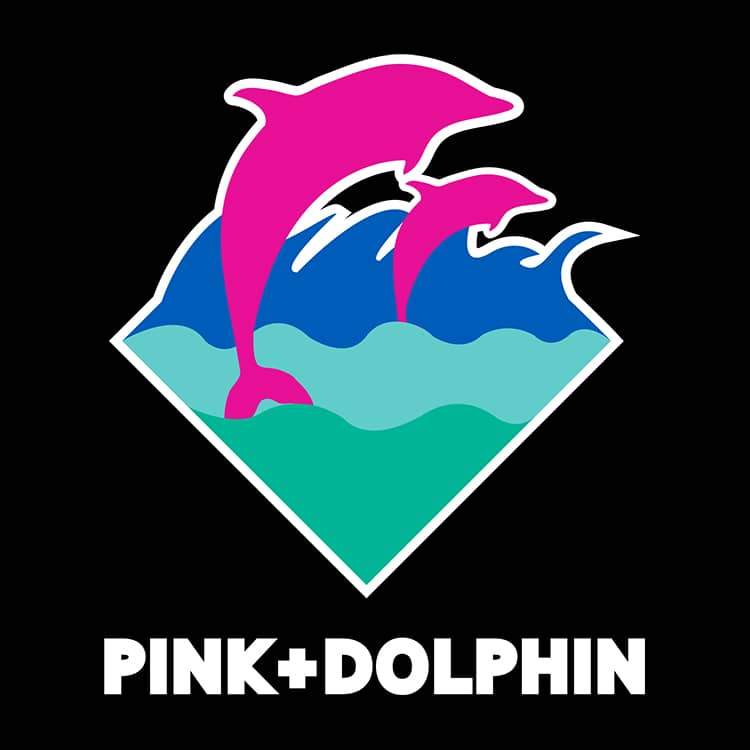 Pink Dolphin Logo LogoDix