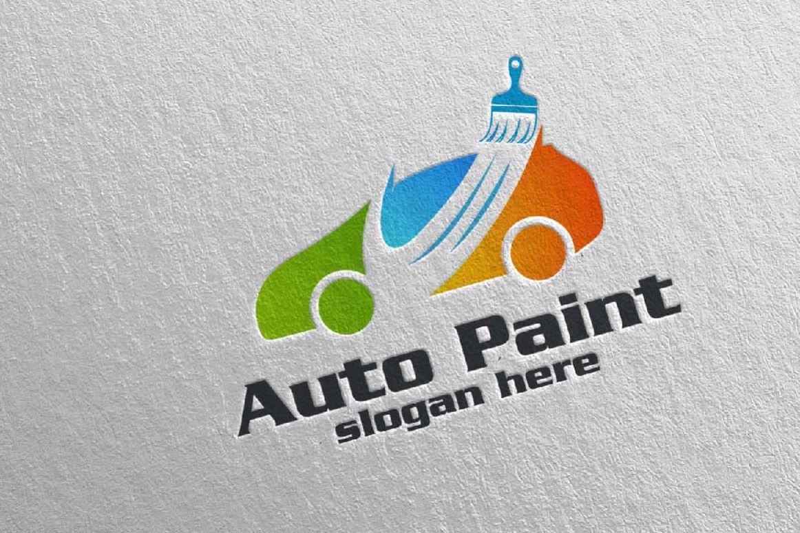 Auto Paint Logo LogoDix