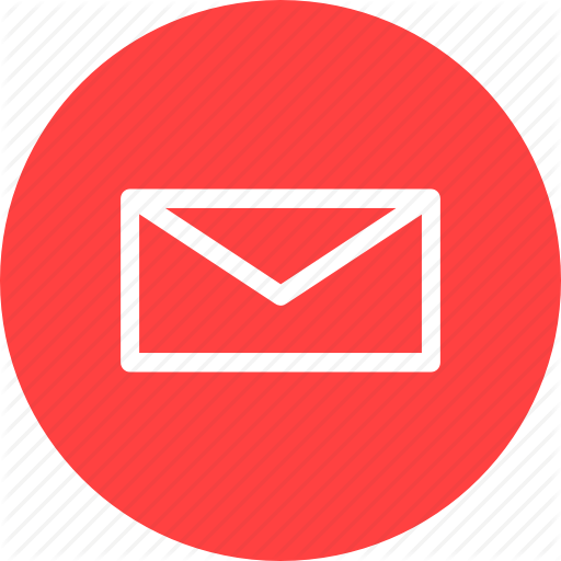 Red Email Logo LogoDix