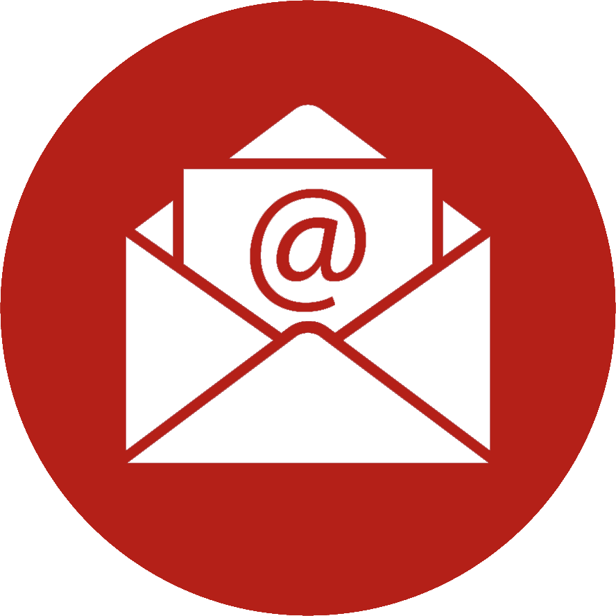 Red Email Logo LogoDix