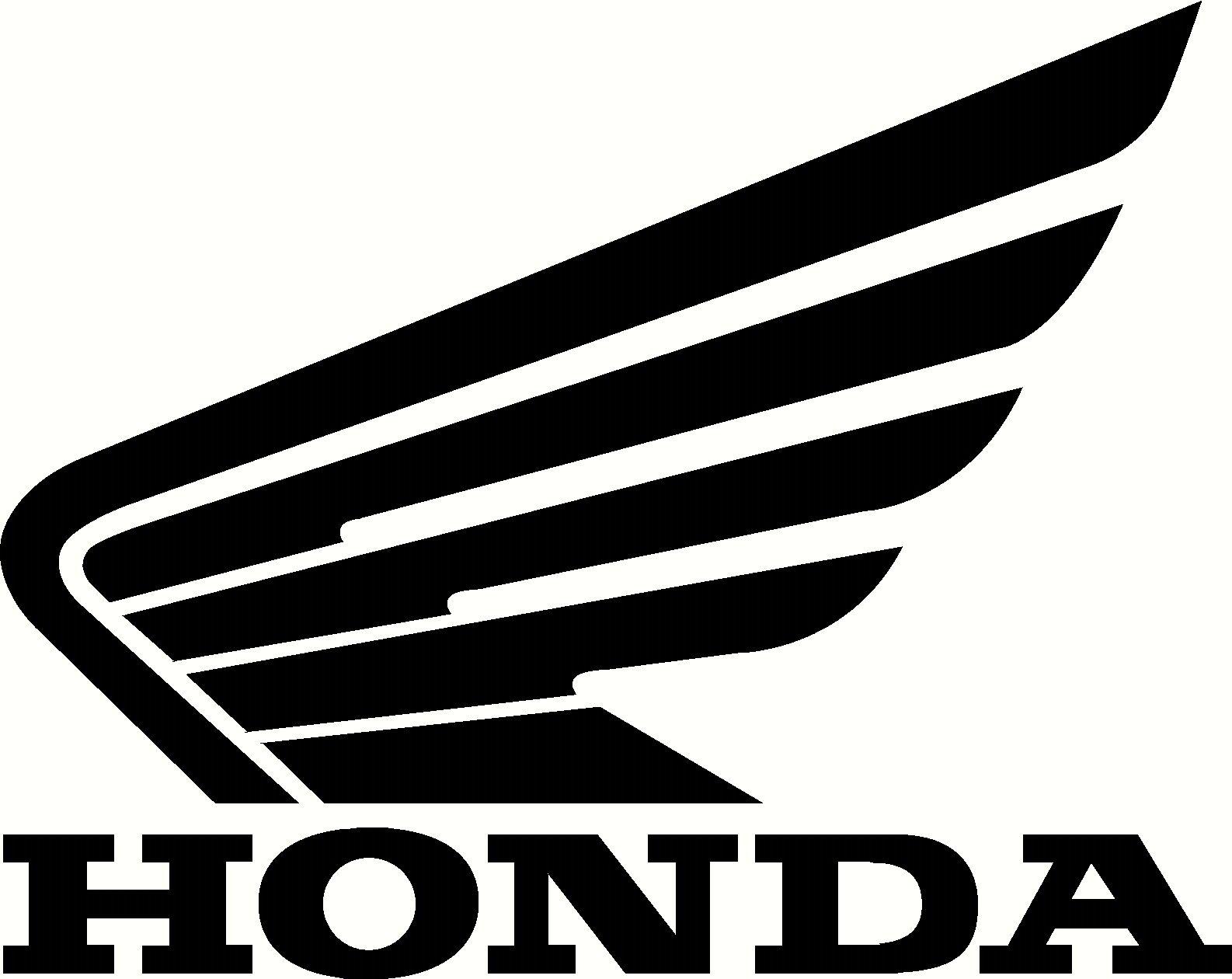 Black Honda Logo