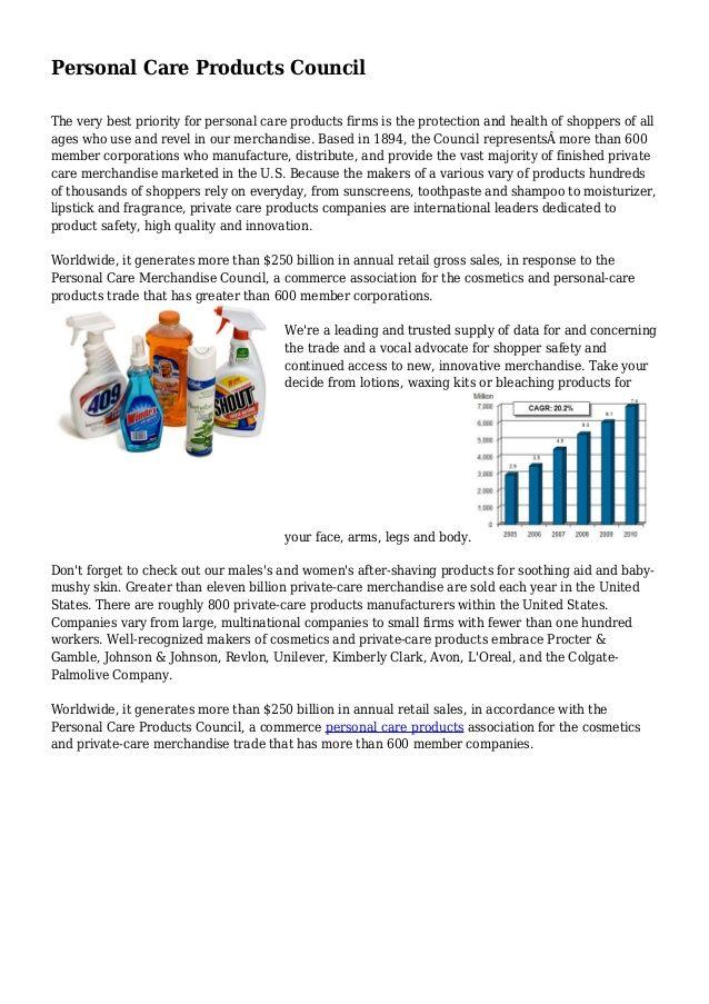 Personal Care Products Council Logo