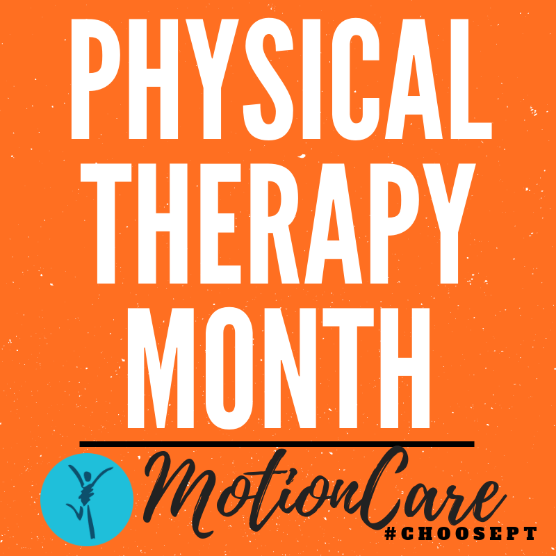 Physical Therapist Month Logo LogoDix