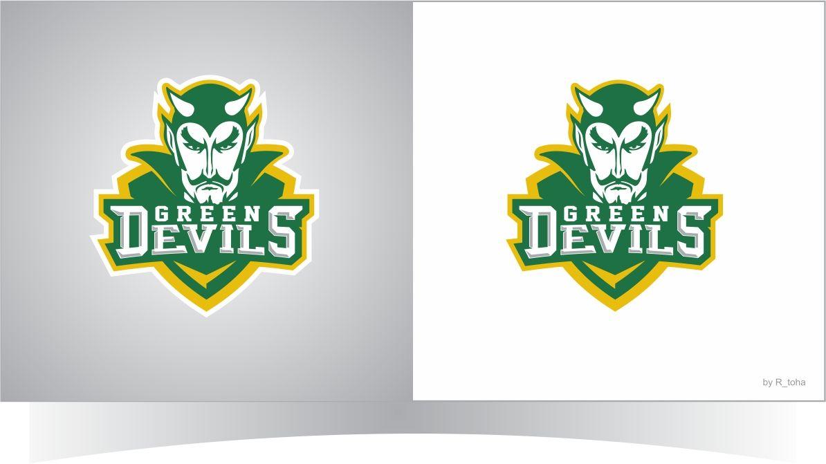 Green Devil Logo LogoDix