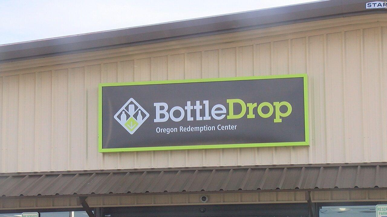 Bottle Drop Logo LogoDix