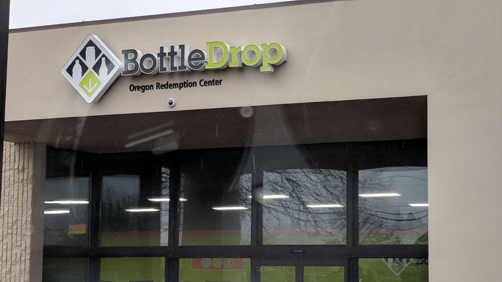Bottle Drop Logo LogoDix