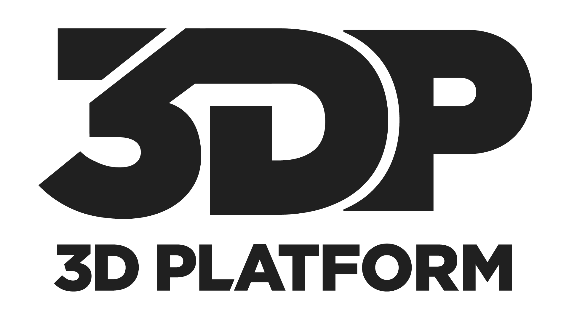 3D Black and White Logo LogoDix