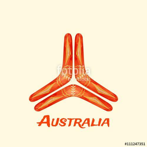 Australian Boomerang Logo LogoDix
