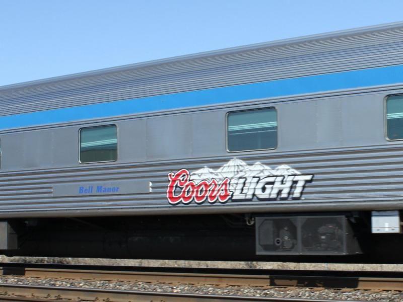 Coors Light Train Wallpaper