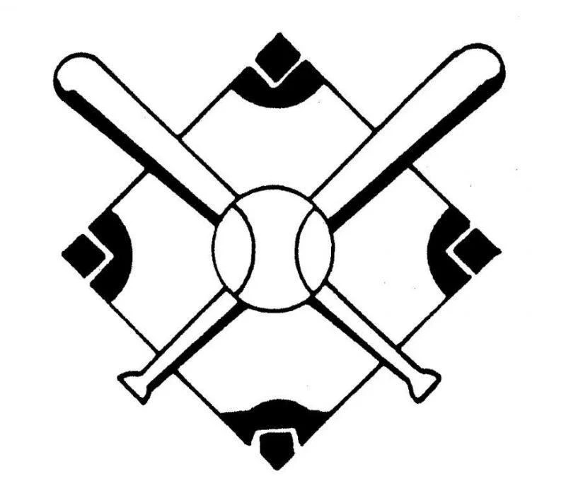 Softball Diamond Logo LogoDix