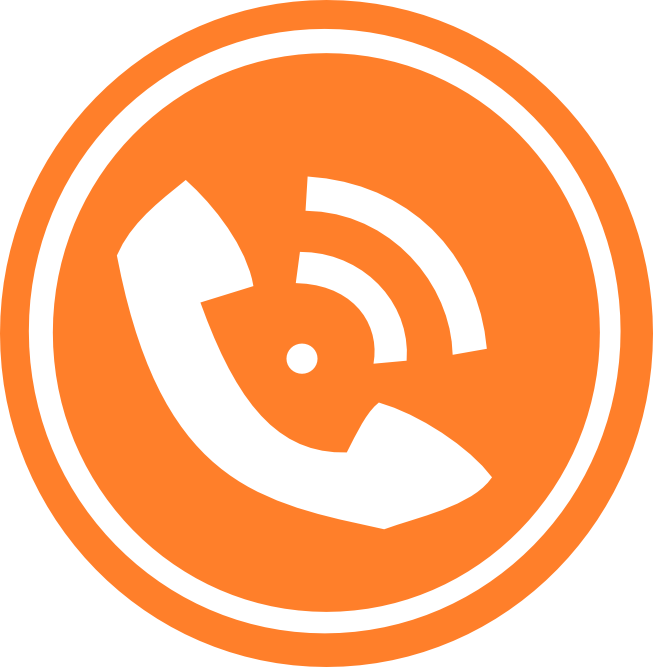 Orange Phone Logo LogoDix