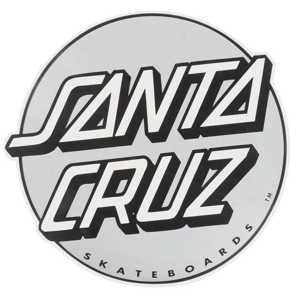 Black and White Santa Cruz Logo
