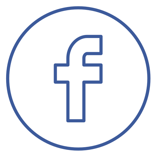 Blue Circle Facebook Logo LogoDix