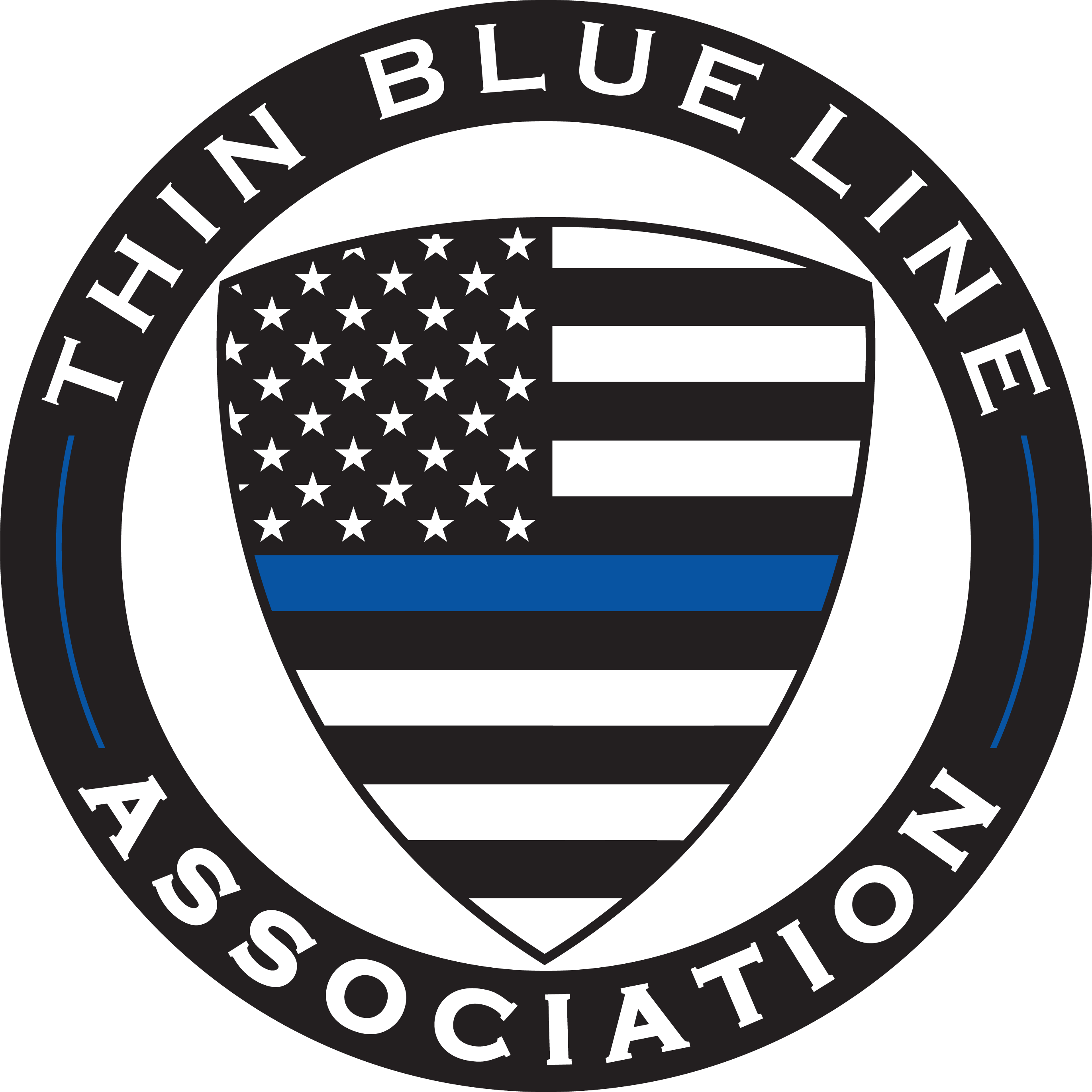 Thin Blue Line Logo LogoDix